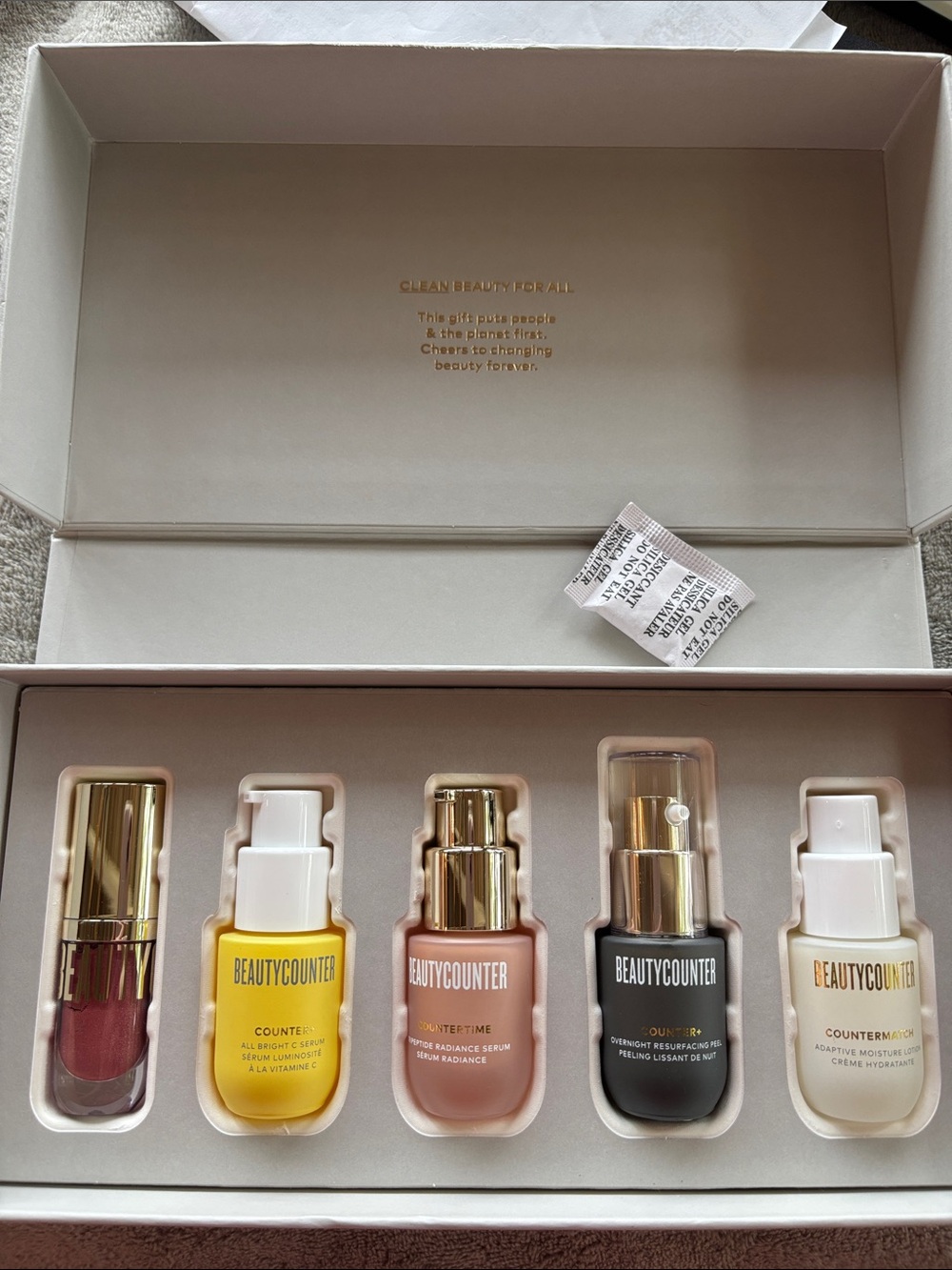 Beautycounter Skincare & Lip Set